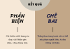 Bạn có phân biệt được ranh giới giữa phản biện và chê bai?