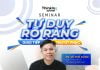 Tham Gia Livestream “Tư Duy Rõ Ràng – Giao Tiếp Thuyết Phục” cùng Tiến sĩ Vũ Thế Dũng